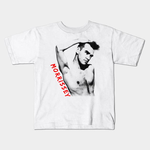 morrissey visual art Kids T-Shirt by DOGGIES ART VISUAL